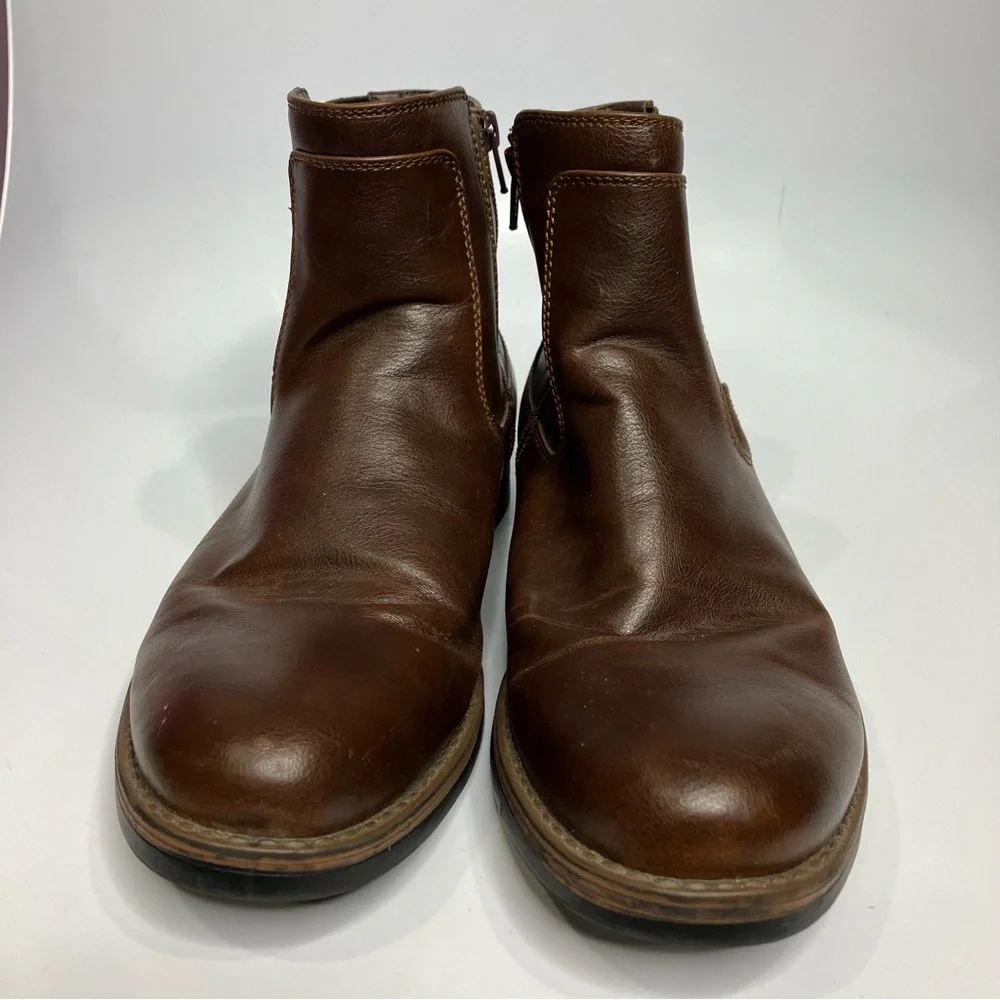 Apt. 9 faux leather ankle boots men’s size‎ 8